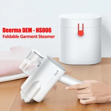 Deerma DEM-SH011 складной отпариватель для одежды 800 Вт ручной аппарат для удаления морщин, стерилизация, паровой Утюг