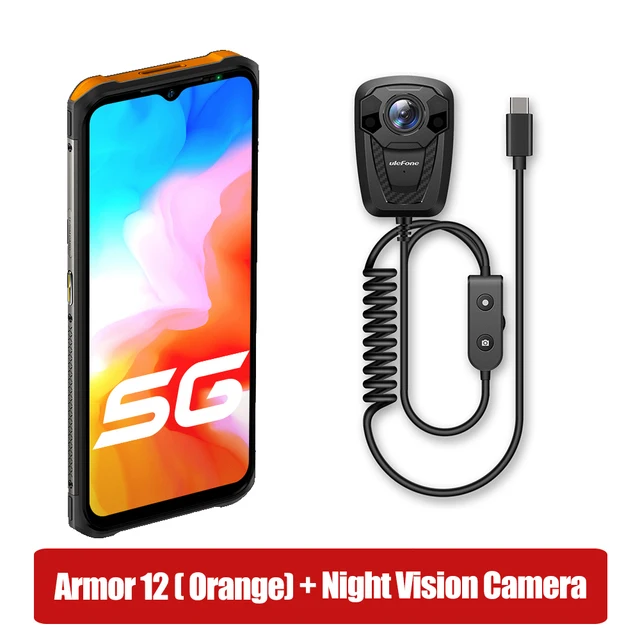 Ulefone Armor 12 Global Version 5G Waterproof Mobile Phone Android 11 8GB+128GB 6.52“5180 mAh Wireless Charging NFC Rugged Phone 8gb ddr4 8GB RAM