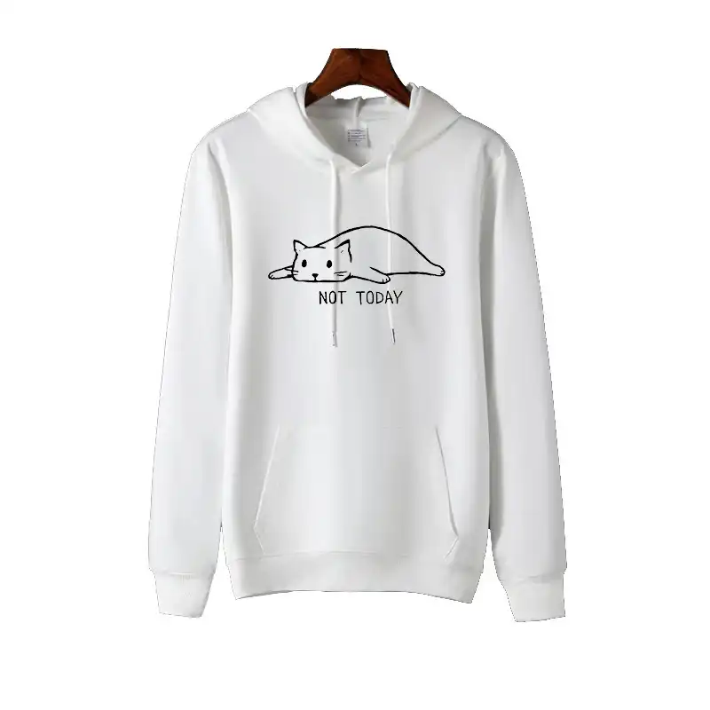 Not Today Cat Hoodie, Buy Now, Top 