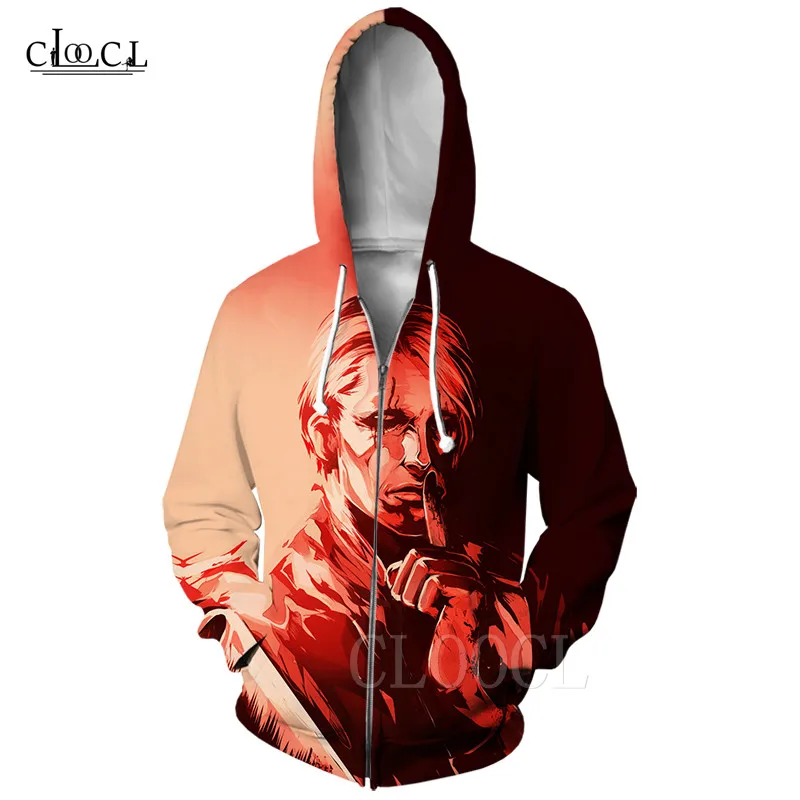 

CLOOCL Popular Newest Game Zipper Hoodies Men Women for Game Death Stranding Coat Zip Hoodie Jacket Harajuku Hooded Sweatshirts