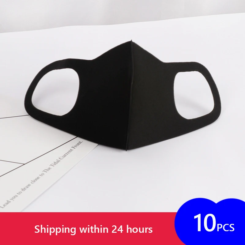 10 шт. детская ветрозащитная и теплая маска-респиратор | Безопасность защита