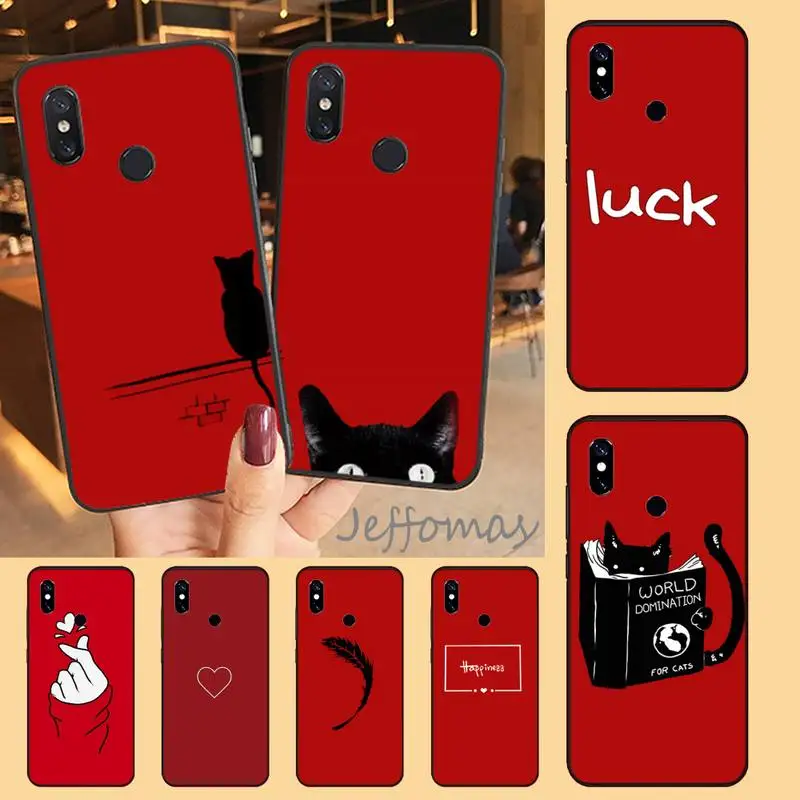 

Animal Red Fundas cute fashion special Phone Case For xiaomi Redmi 5 5A plus 7A 8 note 2 3 4 5 5A 6 7 GO K20 A2