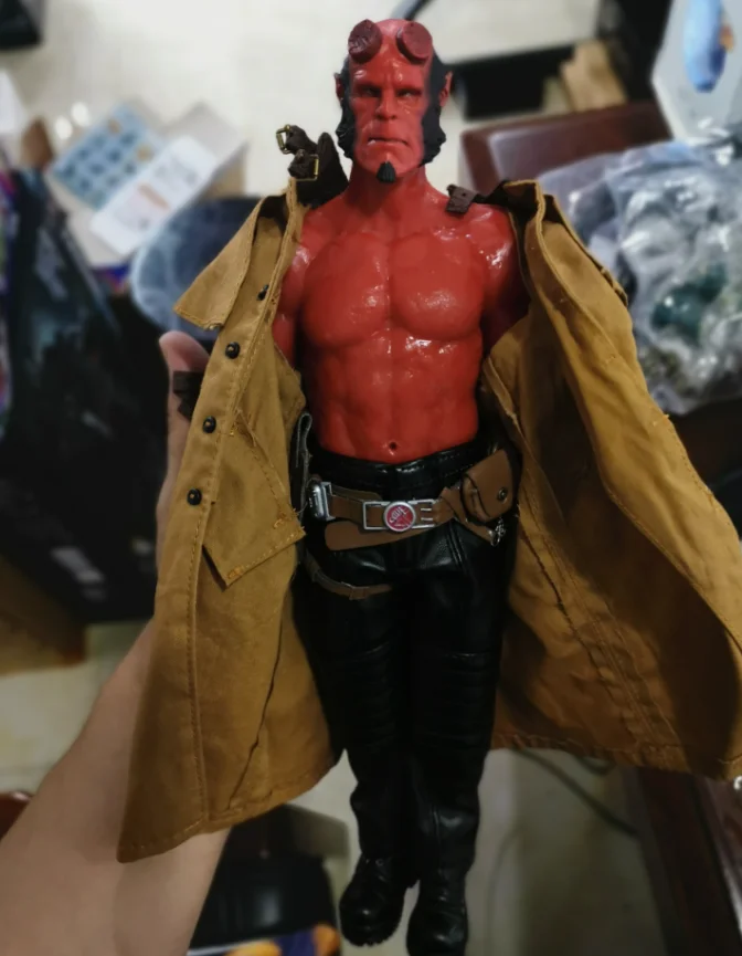 Горячая игрушка Hellboy Devil HT 1/12 масштаб Goloden армия ПВХ фигурка модель игрушки