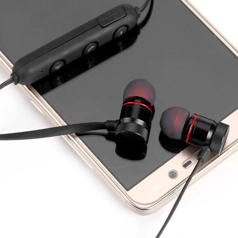 GZ05 Wireless Super earphone Bass Sweat-Proof Bluetooth Earphone Magnetic Sport Stereo earphone for Mobile Phone Laptop