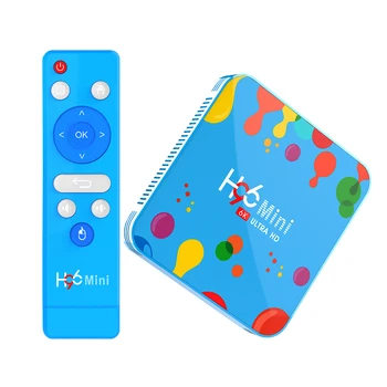 

TV BOX SMART Android 9.0 6K WiFi HDMI Quad Core 3D Media Player 4+128GB AU