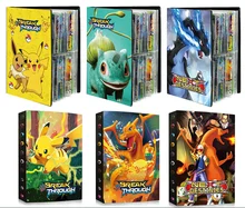 TAKARA TOMY Soporte de cartas Pokemon para niños, libro de cartas de juego de Anime, colección de juguetes, lista de carga superior, regalo, 240 piezas