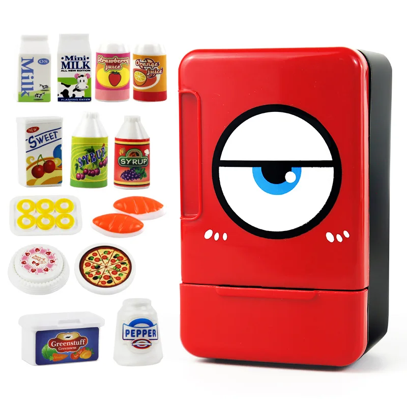 

Mini Electric Simulation Shake Sound The Same Washing Machine Electric Kitchen Refrigerator Children's Home Toys