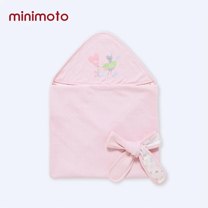 

Minimoto High Quality Newborn Cuddle Is Covered By Cotton Blanket For Baby Skin Without Harmful Substances Baby Sleeping Bag