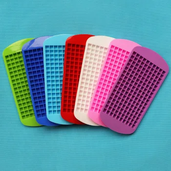 

160 Lattice Square Silicone Ice Lattice Mode Baby Food Supplement Tool Household DIY Easily Removable Mold