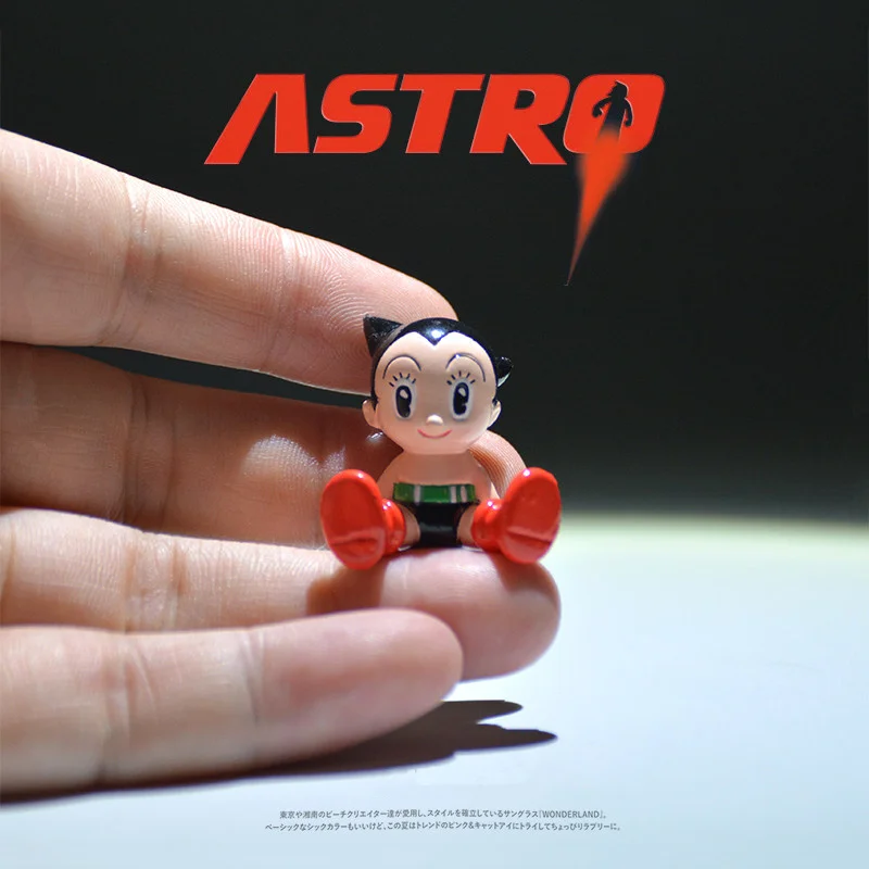 12 шт./лот 3 см оригинальные Астро Мальчик очень маленькая фигурка игрушки
