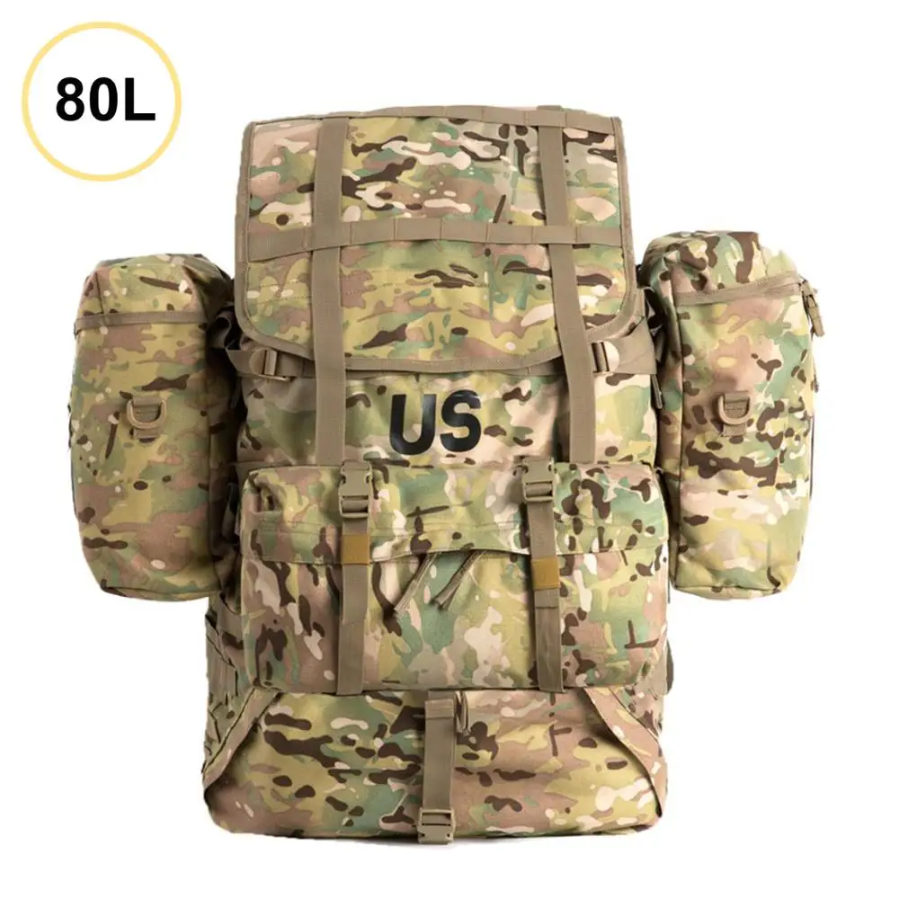 

MT Military Backpack Molle Gainter Assembly Tactical Rucksack Army Survival Assault Combat Men Field Outdoor Camping Hiking Bag