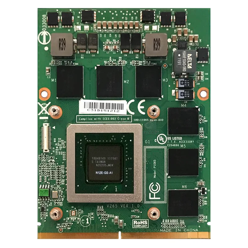 GTX560M GTX 560M GDDR5 1.5GB N12E-GS-A1 Video
