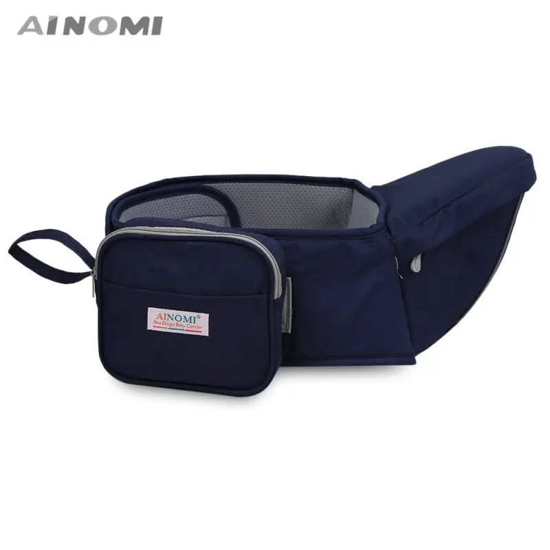 Ainomi Baby Carrier Waist Stool Hipseat Belt Walkers Infant Sling Hold for Kids - Cadetblue