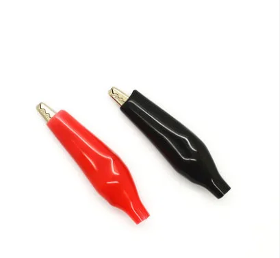 

Small Alligator Clip Boot Clamp Test Clip Power Supply Clip Reddish Black 2-Color Unit Price