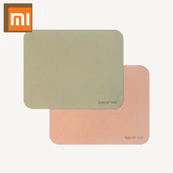 

Xiaomi 21*26cm Natural Oak Mouse Pad Mat Refreshing Skin-friendly Smooth Surface Anti-slip Waterproof Laptop Mousepad Easy Carry
