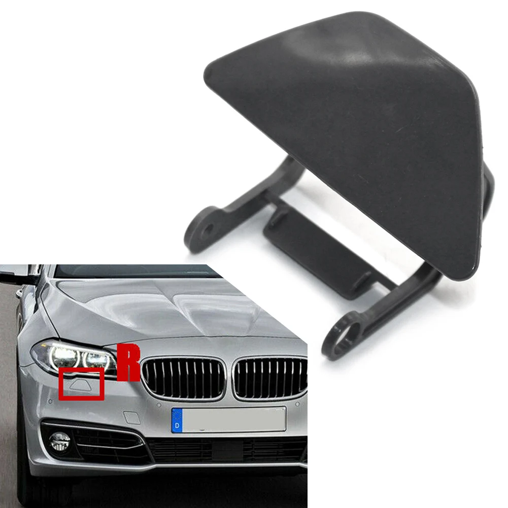 IINAWO 1pc Left Headlight Washer Cover Kit Windshield For 10-14 BMW F10 2014-2014 BMW 520i & 2010-2014 BMW 528i & 2010-2013 BMW 530i & 2010-2014 BMW 535i & 2010-2014 BMW 550i 