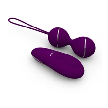 Silicone vibrating eggs wireless vaginal ball vibrating exercises Smart Love Ball remote jump eggs vibrator Sex Toy for women