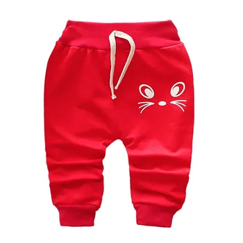 

Summer Baby Kids Boys Girls Casual Trousers Children Long Pants Cotton Print Bottoms Clothes Girls Pants Kids Pants