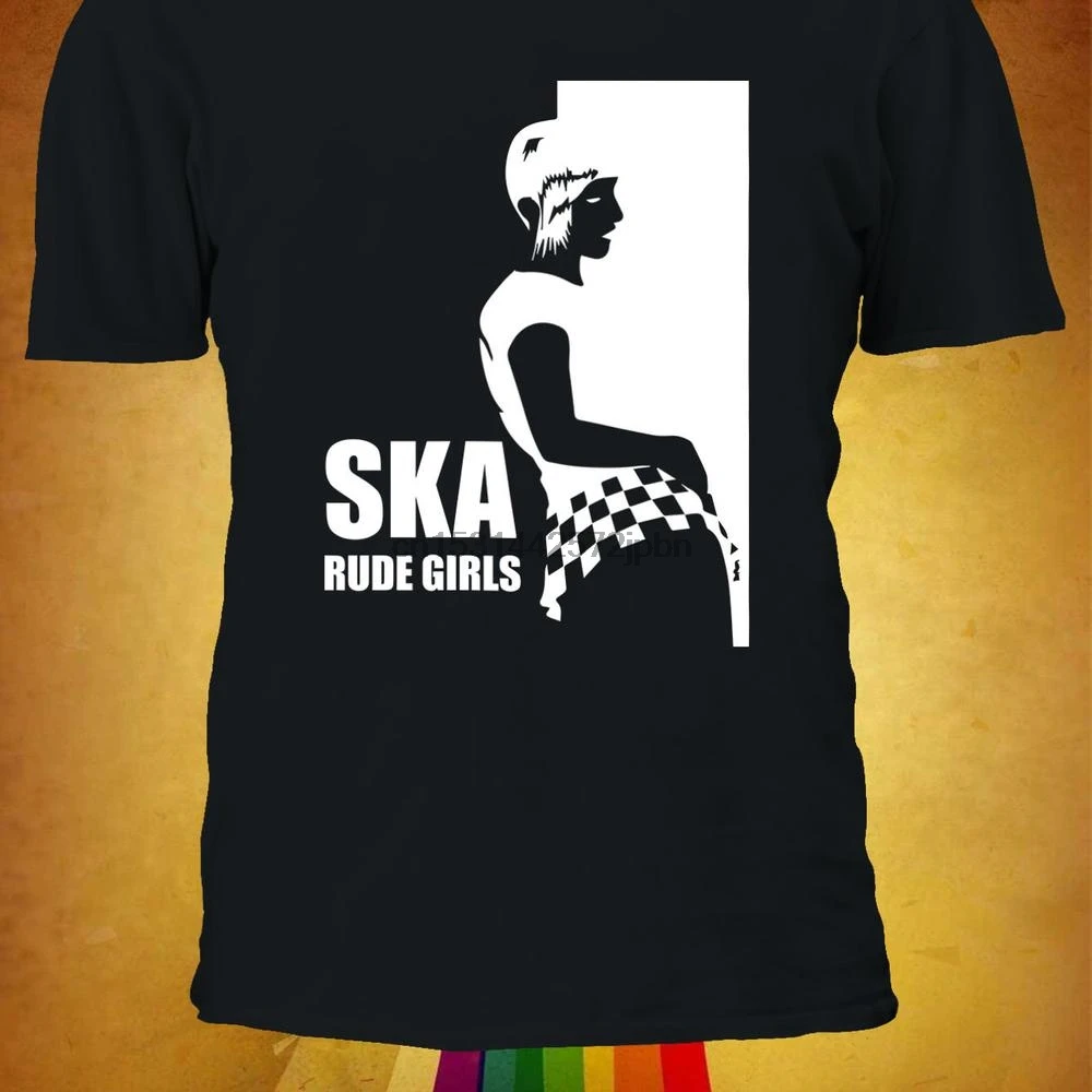 SKA Rude Girls T shirt Tee Shirt Top Men Women Boy Girl Ladies Unisex S