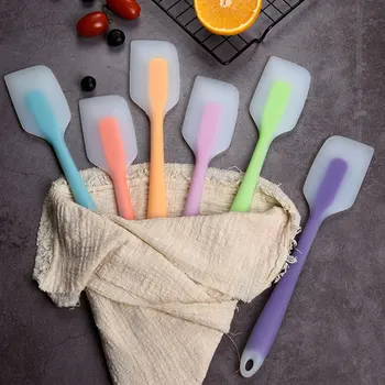

Heat Resistant Silicone Spatula Scraper Butter Cooking Non Stick Butter Spatula Cake Chocolate Spreader Baking Pastry Tools
