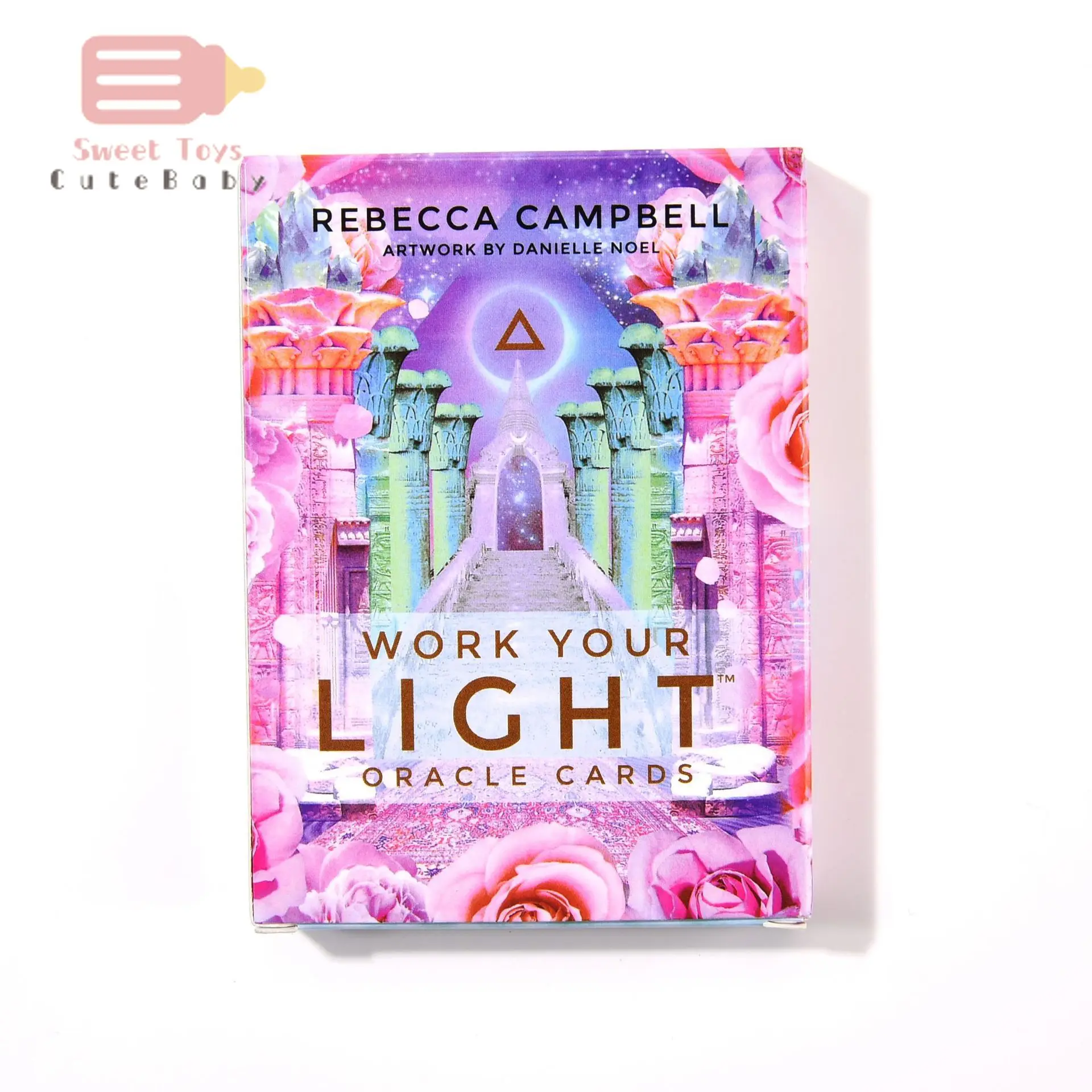 

44 Sheets Work Your Light Oracle Tarot Cards Deck Board Game Card Box Party Table Games Playing Cards Family Entertainment