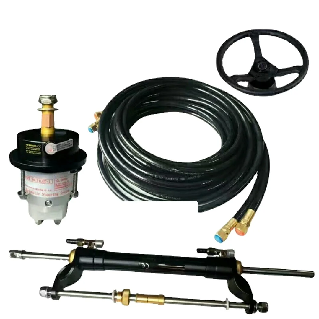 

Yacht Speedboat Fishing Boat Hydraulic Steering Gear Outdoor Condenser Hydraulic Direction System Marine Steering Gear