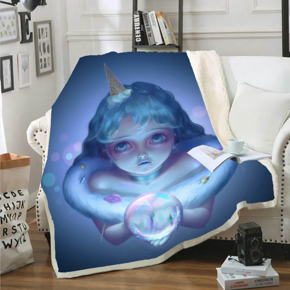 Dream girl, 3D принт, шерпа, одеяло, диване, Стёганое одеяло, покрывало для путешествий, постельные принадлежности, бархат, плюш, пледы, Флисовое одеяло, покрывало