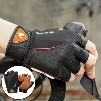 

1 Pair Gloves WEST BIKING Half Finger Bike Motorcycle Bicycle Cycling Gloves