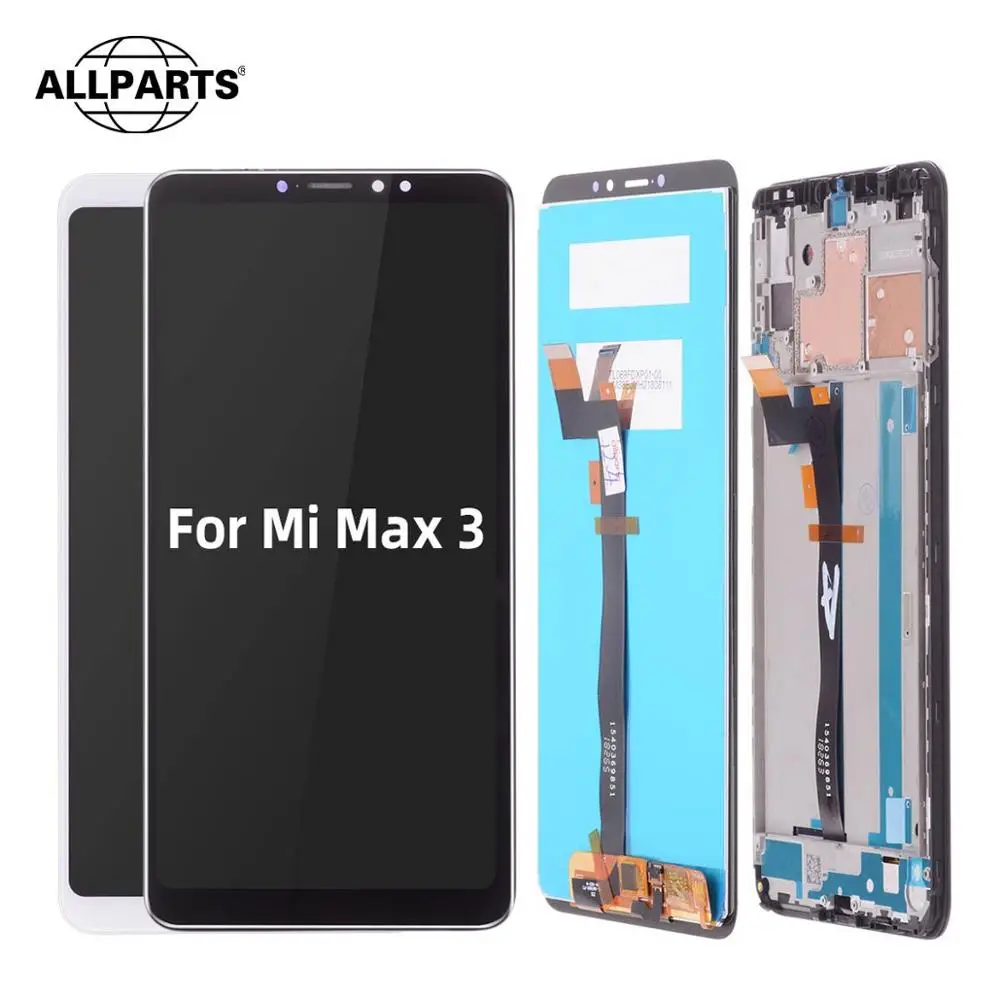 Дисплей для XIAOMI Mi Max 3 LCD в сборе с тачскрином на рамке Оригинал 6.9'' черный
