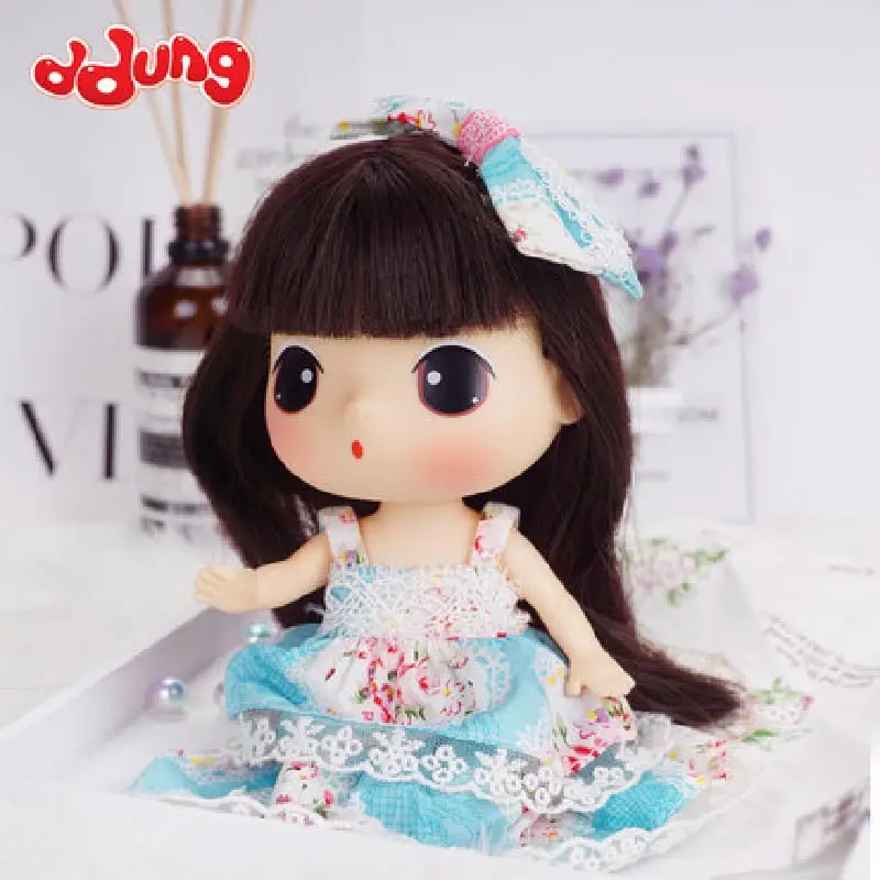 Ddung корейская кукла Лолита платье Цветочная юбка 3 стиля туалетный Долли BJD модная ткань для поделок меняющие игрушки красивая принцесса