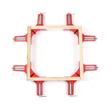 Clip de ángulo de madera de 90 grados, abrazadera de esquina de carpintería, Clips derechos, accesorio de bricolaje, conjunto de herramientas de mano, Marco, Clip de esquina, herramientas de posicionamiento