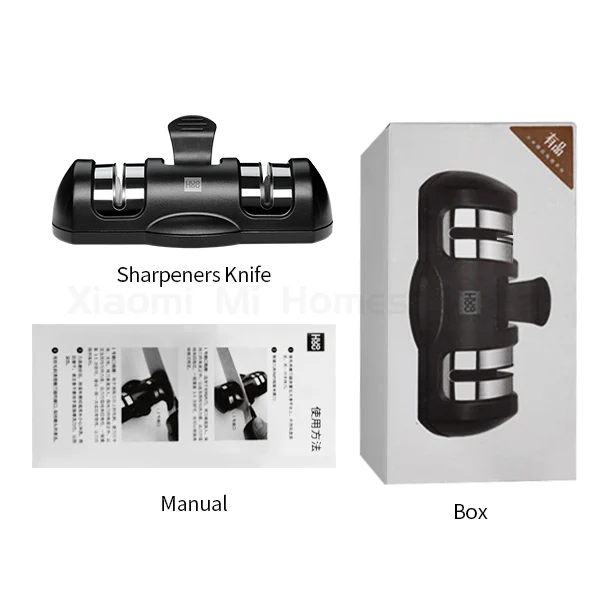 Xiaomi Mijia точильные камни с двойным колесом точильные камни K-nife точильный инструмент точилка для кухни инструменты HUOHOU - Цвет: HU0045