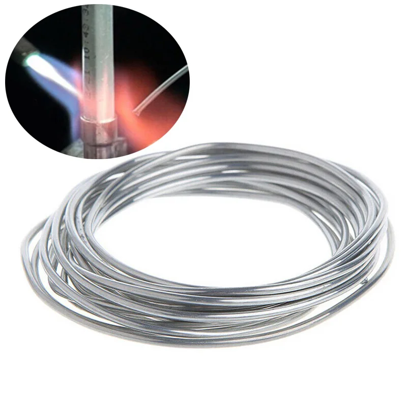 

Easy Melt Aluminum Welding Rod Cored Wire Low Temperature No Need Weld Powder Welding Rods for Copper Aluminum Soldering Welding