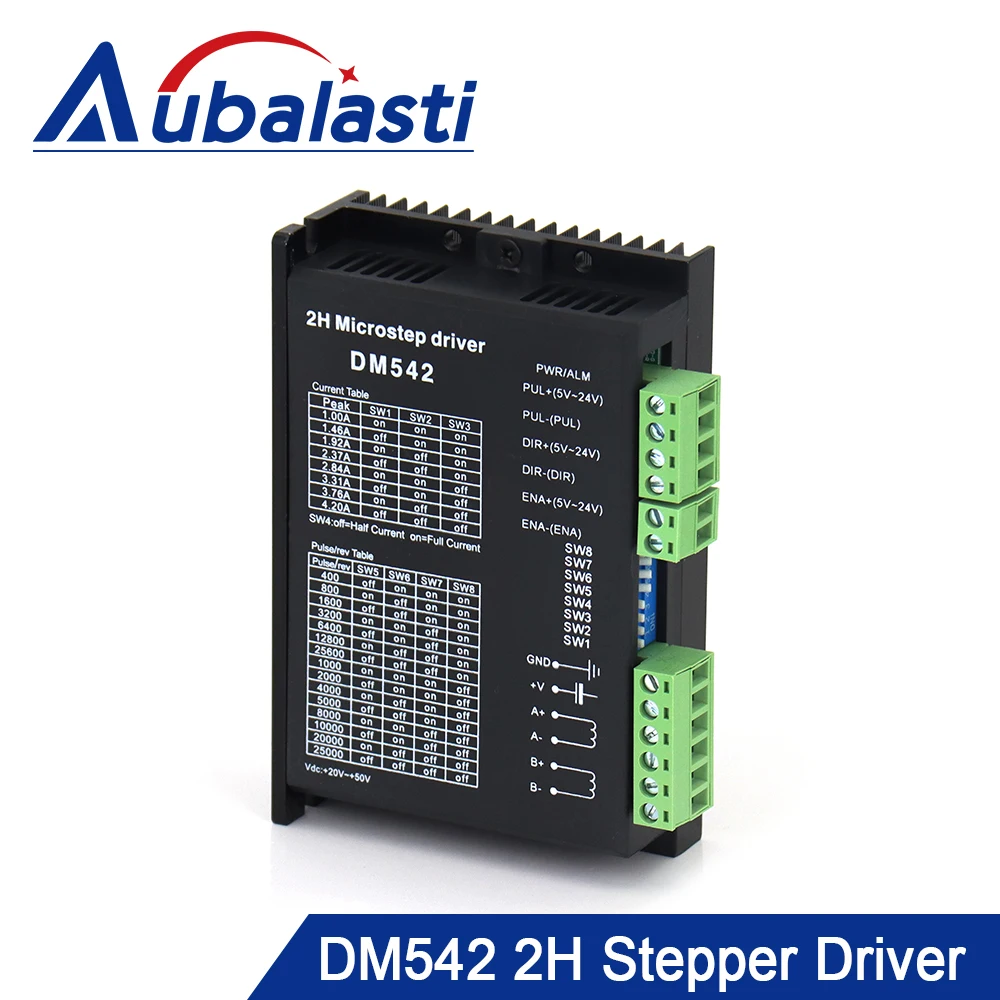 DM542 Stepper Motor Controller Nema17 Nema23 Nema34 Driver Microstep 20-50VDC 4.2A for 42 57 86 Motors | Обустройство дома