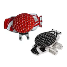 2 шт. переносной мешок для гольфа магнит, заколка на шляпу с маркером для гольфа в подарок