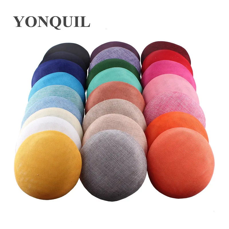 Imitation Sinamay Fascinator Bases 15 CM For Women Wedding Party Hat fashion hat