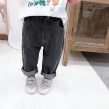 Осень стиль детская одежда в Корейском стиле-Стиль Для мужчин и Для женщин ребенок глубина карман записная книжка С ПЕРЕПЛЕТОМ с подходят джинсы