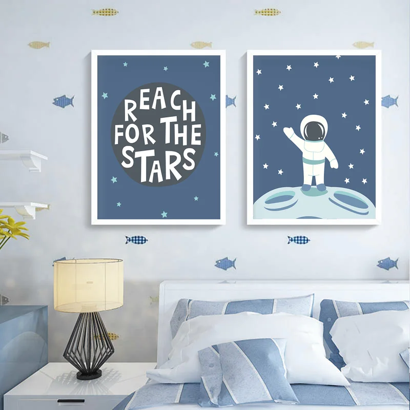 DREAM-BIG-Quote-Canvas-Poster-Space-Illustration-Baby-Nursery-Wall-Art-Painting-Picture-Scandinavian-Kids-Room (2)