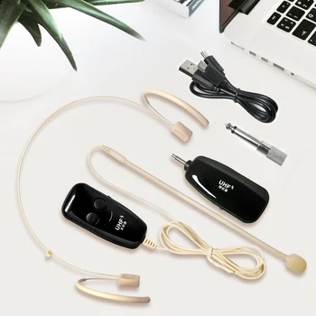 

Invisible UHF Headset Mini Headset Performance Ear-Hook Bluetooth Wireless Microphone Bee Microphone