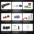 SPTA 780W Mini Car Polishing Machine Rotary Hand Car Polisher Auto 27pc Polish Detailing Pad drill 75mm 100mm 140mm Shaft