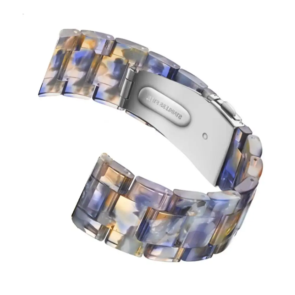Цветной резиновый ремешок для samsung gear Sport/Galaxy Watch 42 мм/Active 2 40 мм 44 мм ремешок 20 мм резиновый браслет для женщин и мужчин - Цвет ремешка: Ice blue