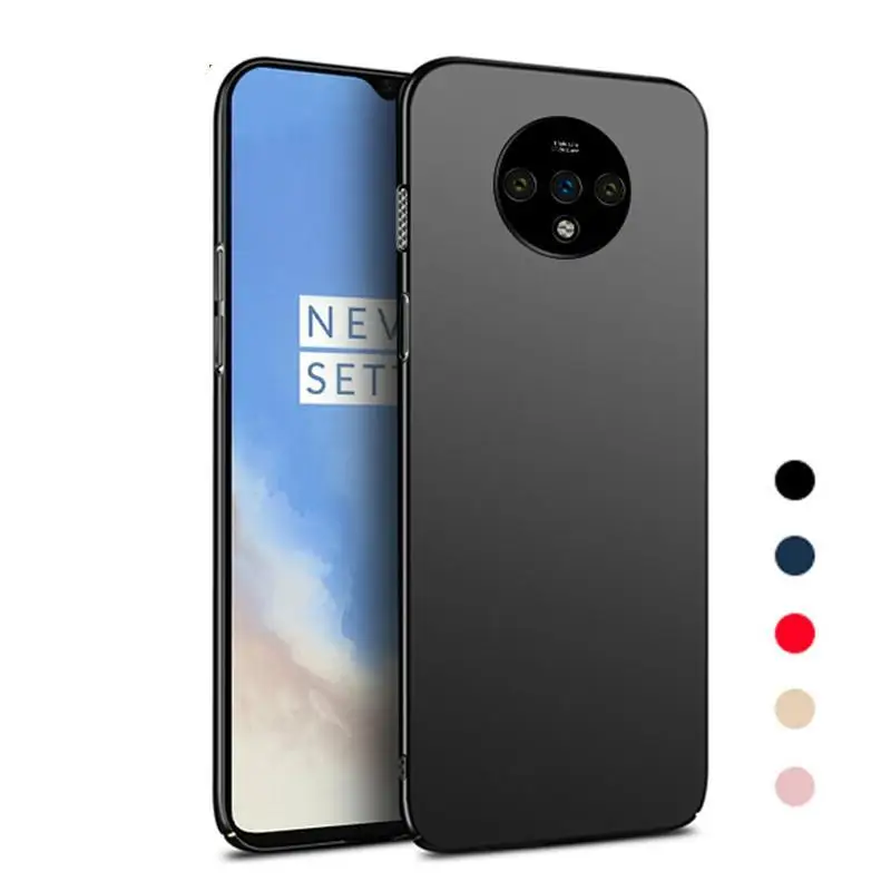 Роскошный тонкий жесткий матовый чехол из поликарбоната для Oneplus 7T Pro 6T 5T накладка
