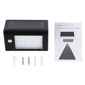 

Long Lighting Hours Intelligent Energy-saving 20 LED 3.5W 440 LM Solar Power Light Lamp Garden Lamp Infrared Induction Bright