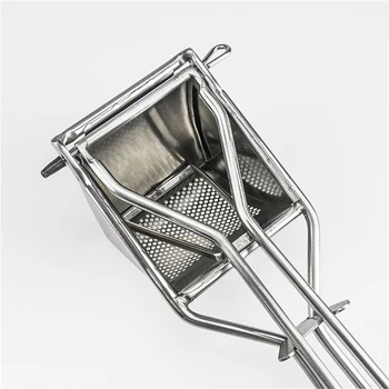 

New Potato Masher Stainless Steel Squeezer Strainer Fruit And Vegetables Multifunction Manual Juicer Convenient Potato Press