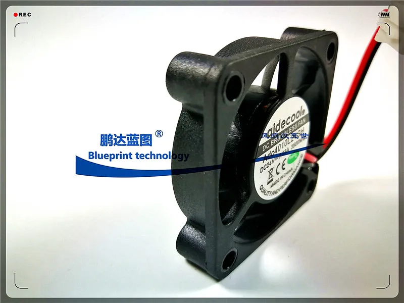 Бесшумный 4010 4 см 40*40*10 мм 24V0. 03A DC Графический инвертор Охлаждающий вентилятор