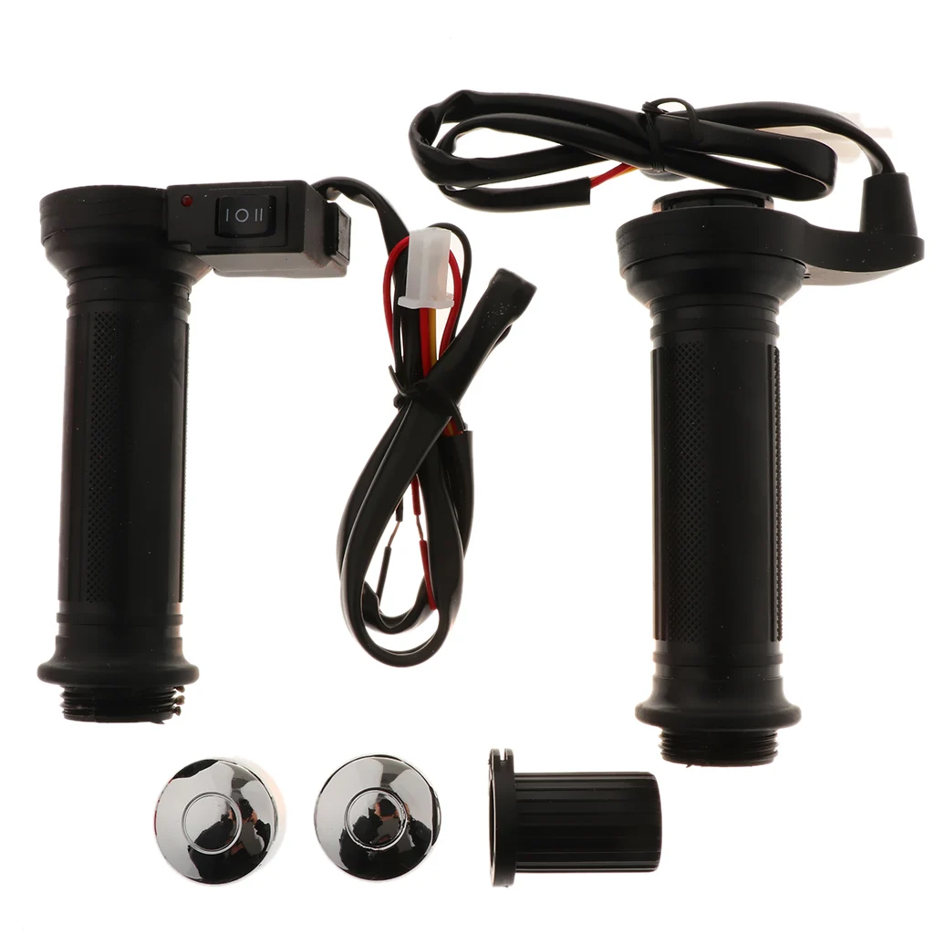 2 Picecs мотоциклетные зимние Захваты с подогревом для руля 22 мм 0,87 дюймов