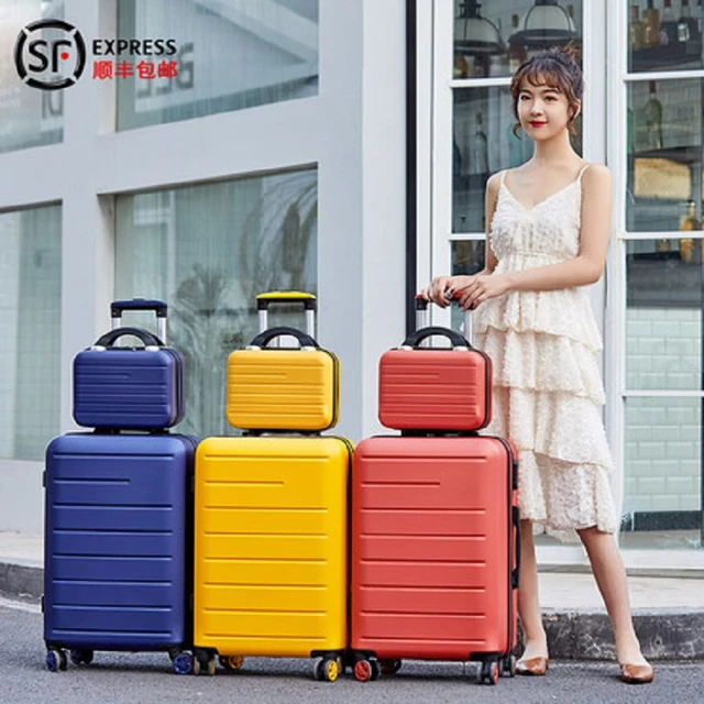 Travel Tale 20inch Women Spinner Leather Retro Trolley Bag 24 Travel Suitcase  Hand Luggage Set - Rolling Luggage - AliExpress