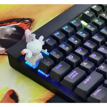 

DIY Key cap creativity Elf mechanical keyboards keycap personality design,Cartoon anime modeling Cherry MX axis keycaps,M71