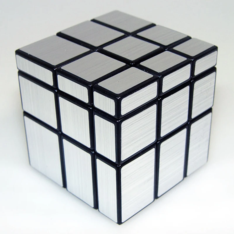 ShengShou зеркальный куб 3x3 Волшебная головоломка Черно белые Пазлы кубики Обучающие