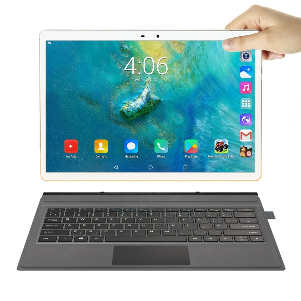 

4G Tablet 11.6 inch Notebook 2 in 1 Tablet pc android Laptop 10 cores 13MP support wifi 4G LTE gps Drawing tablet With Keyboard
